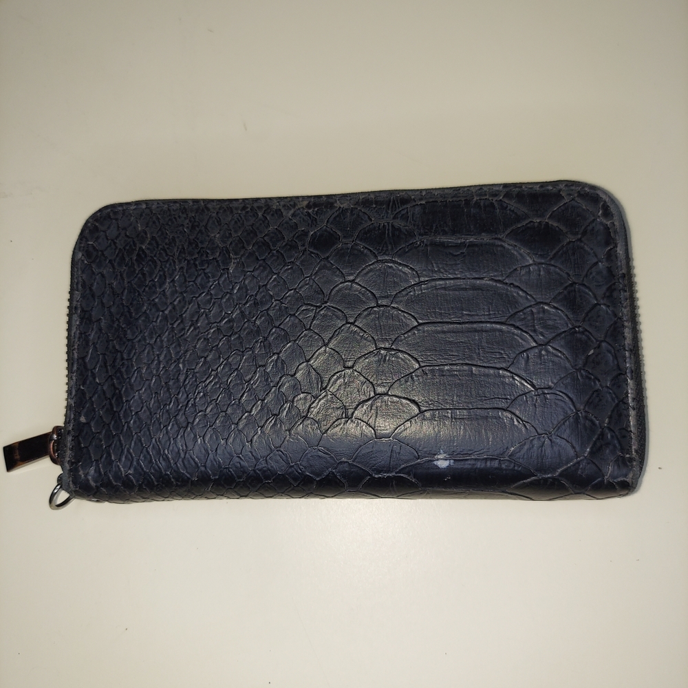 Mossimo Supply Co. Black Snake Skin Wallet